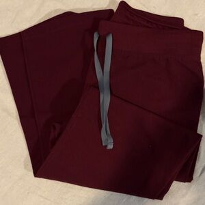 Figs Livingston Burgundy